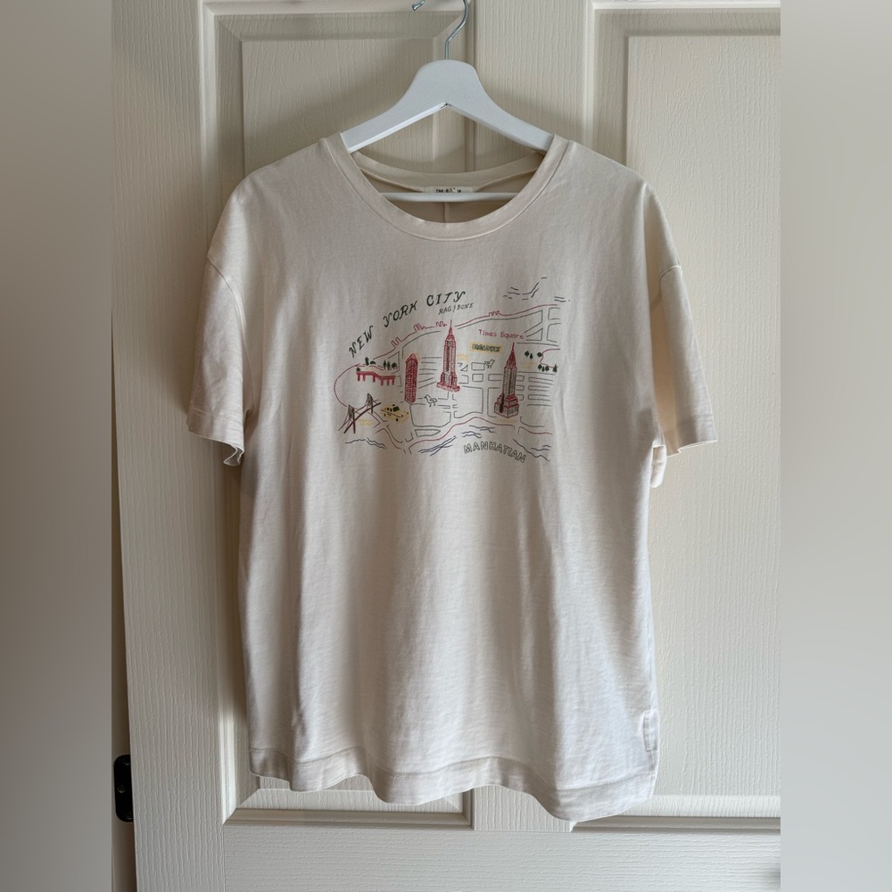 Rag & Bone Cream Top S size